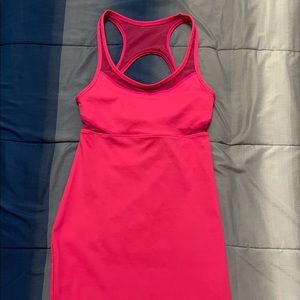 Fabletics Hot Pink Bodycon Dress